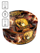 Feu d'artifice compact Tempête® Équatoriale, 90 tirs, 35 secondes