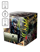 Feu d'artifice compact Records Anarchy®, 36 tirs 25 sec