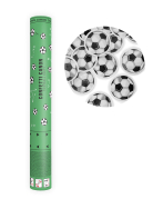 Canon à confettis ballon de foot 40 cm