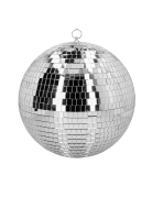Boule à facettes argent - XL 40 cm