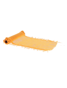 Chemin de table en toile orange 30 cm x 3 m