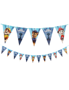 Guirlande fanions en papier bleu Pat'patrouille™ 1m90