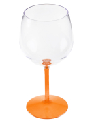 Verre ballon cocktail plastique orange 58,2 cl